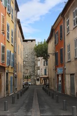 Fototapeta na wymiar ulica Draguignan