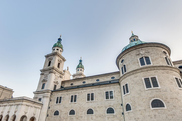 The Salzburg Cathedral (Salzburger Dom) at Salzburg, Austria