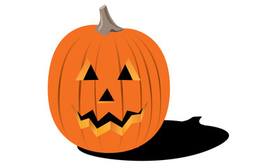 Halloween night pumpkin