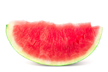 Slice of sweet watermelon