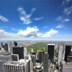 Central park vu du Rockefeller Center