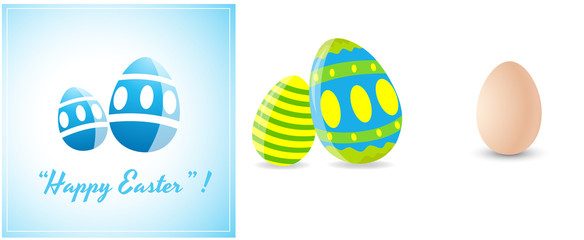 Easter Eggs Vector