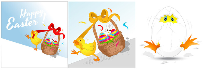 Easter Background Vectors