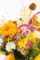 bouquet of colorful flowers