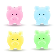 Piggy Bank Vector