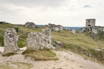 Castle in Olsztyn, Poland.