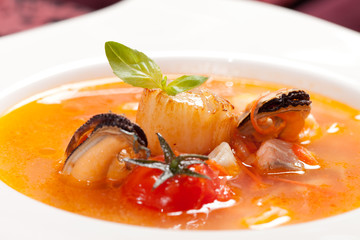 Seafood soup