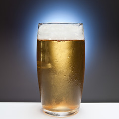 Glass of beer