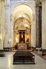 Fototapeta na wymiar Kościół San Idefonso - Sevilla - Hiszpania
