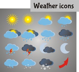 Pogoda ikony © charlesik