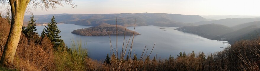 Rursee bei Schmidt, Panorama