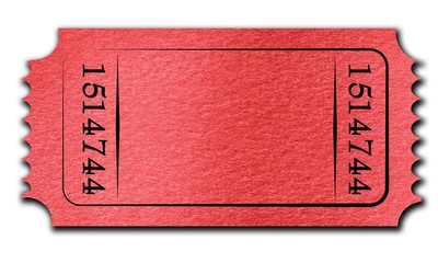 Fototapeta premium Admit ticket