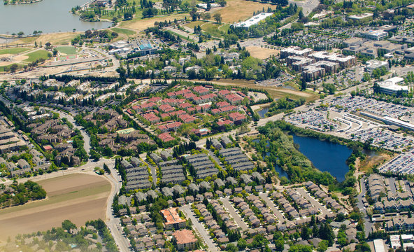 aerial image of Urban Sprawl