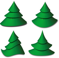 darstellung Nadelbäume