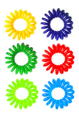 Colorful Spiral Elastic Hair Ties