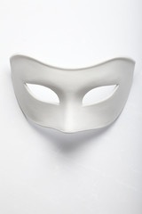 white mask