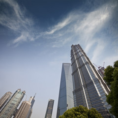 Fototapeta na wymiar cityscape of modern city,shanghai