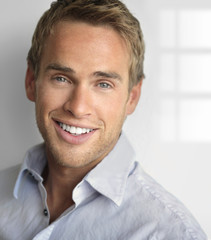 Smiling happy guy