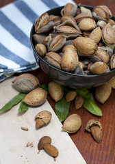 shelled almonds