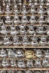 Moroccon metal teapots for sale