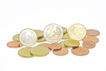 euro coins