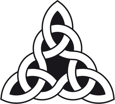 celtic triangle knot (keltischer Dreiecksknoten)