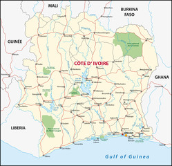 Fototapeta na wymiar Wybrzeże Kości Słoniowej, Wybrzeże Kości Słoniowej