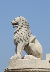 Obraz premium Lion statue