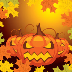 vector Halloween banner