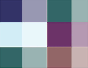 Colored squares paste