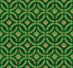 Decorative ornamental seamless pattern - vector background