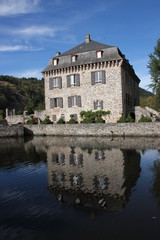 Fototapeta na wymiar Château du Saillant. (Haute-Vienne)