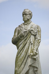 Fototapeta na wymiar Palmerston Statua, Southampton