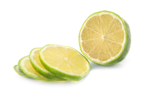 single slice of lime