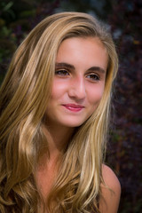 Obraz premium jolie jeune fille