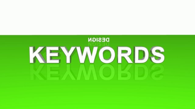 Text Drehung - Keywords Design Content Ranking Gr&uuml;n 2