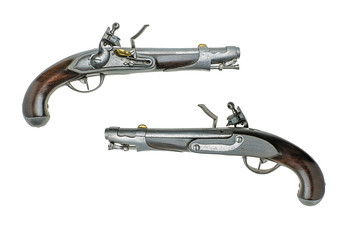 antike bayrische Steinschlosspistole