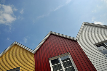 Bunte Häuser in Eckernförde
