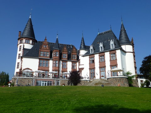 Schloss Klink an der M&uuml;ritz, Mecklenburg-Vorpommern, Deutschland