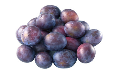Fototapeta premium Fresh plums