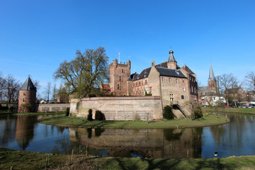 Obraz premium Castle Huis Bergh - Netherlands
