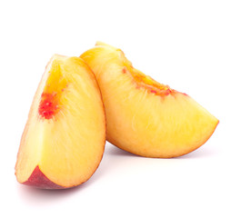 Ripe peach fruit