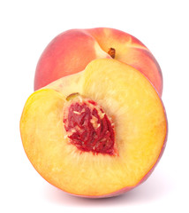 Ripe peach fruit