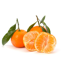 Ripe tasty tangerines