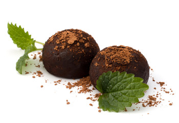 Chocolate truffle candy