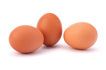 three eggs