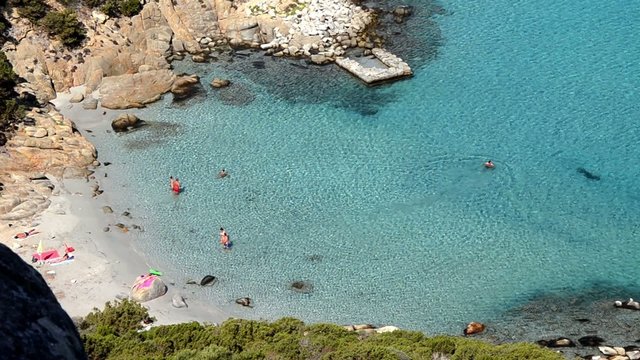 Caletta incontaminata Villasimius Sardegna