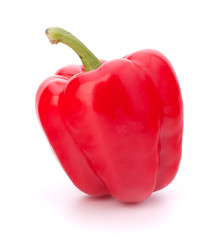 red pepper isolated on white background
