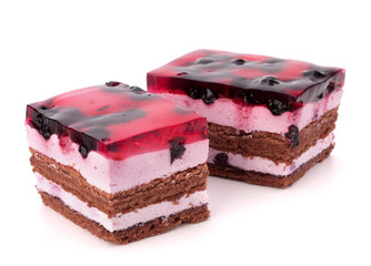 Delicious  cake piece