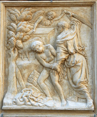 Saint Petronius Basilica decoration: The Isaac sacrifice